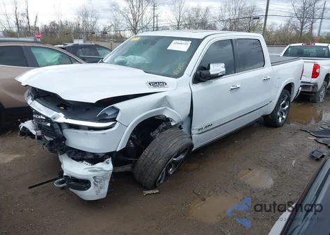 2022 Ram 1500 Limited 4X4 5'7 Box из США, поврежденный, VIN 1C6SRFHT4NN307849